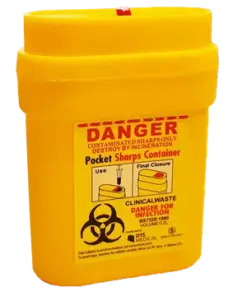 Alternative view of Sharps Containers