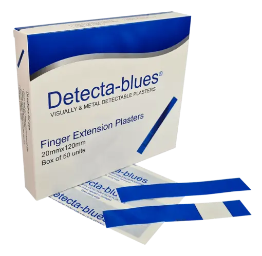 Blue plasters