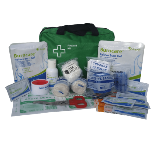 Sports team first aid kits