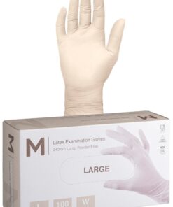 Latex Gloves - Large
