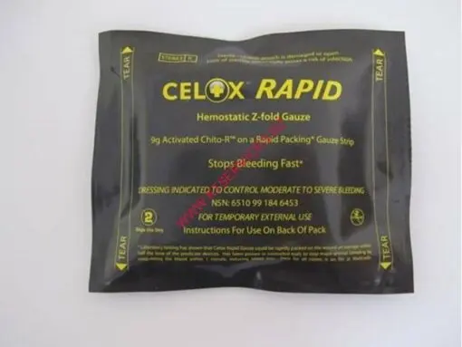 KT Services - Celox Rapid Z Fold Gauze 9grams