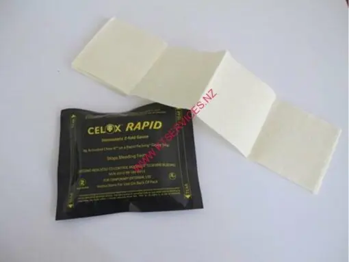 KT Services - Celox Rapid Z Fold Gauze 9grams