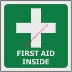 First Aid Sticker image