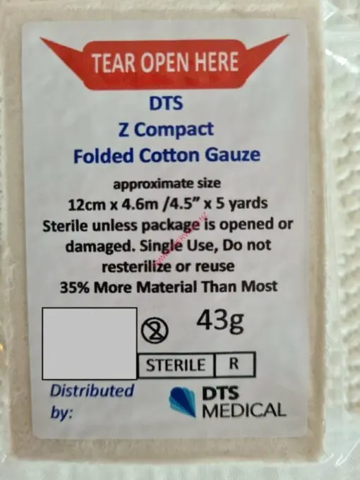 Z Folded Gauze