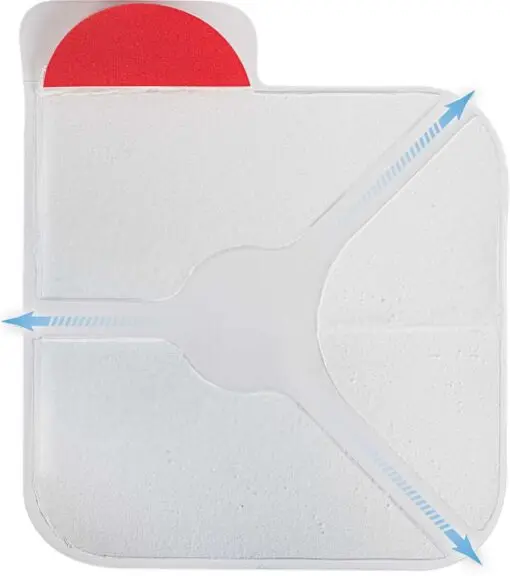 KT Services - Compact Hyfin Chest Seal- vent- Twin pack