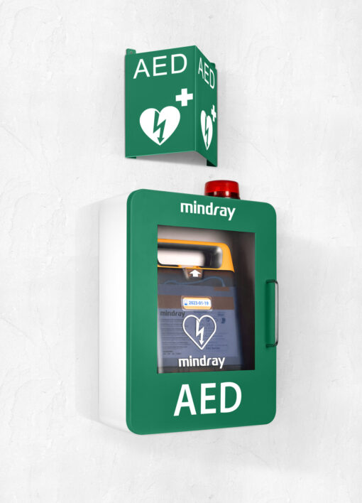 Kt services - aed wall cabinet - alarmed