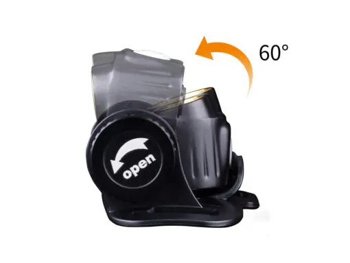 KT Services - Fenix - Headlamp HM65R (1,400 lumens), black
