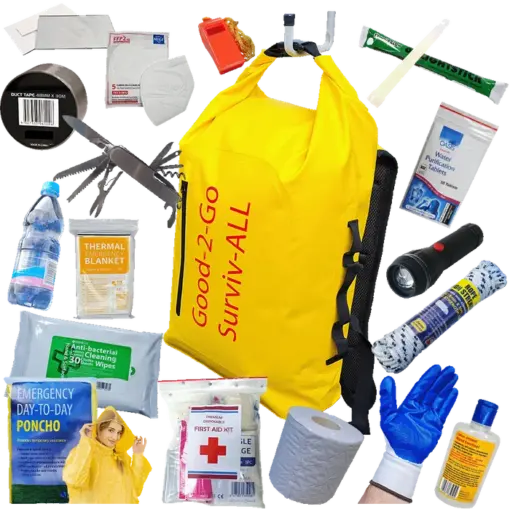 KT Services - Emergency Grab Bag in a Waterproof bag
