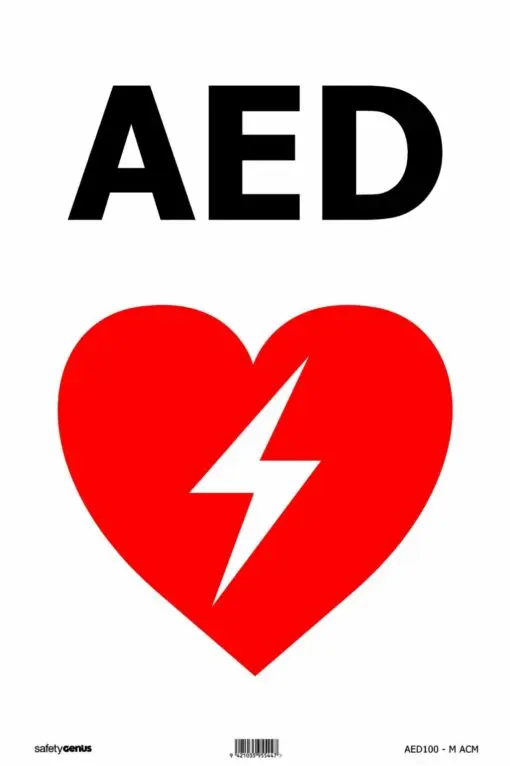 AED Sticker