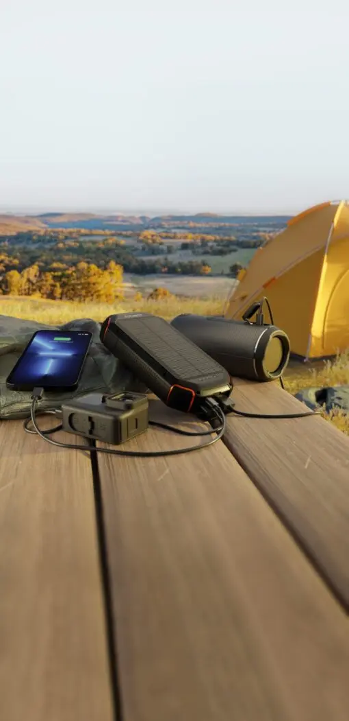 KT Services - Cygnett Power Bank Solar 20,000 mAh - Outback