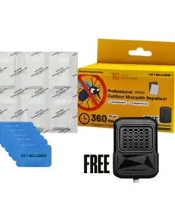 NITECORE PROFESSIONAL OUTDOOR MOSQUITO REPELLENT MATS WITH FREE MOSQUITO REPELLER
