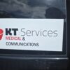 KT Services bumper sticker