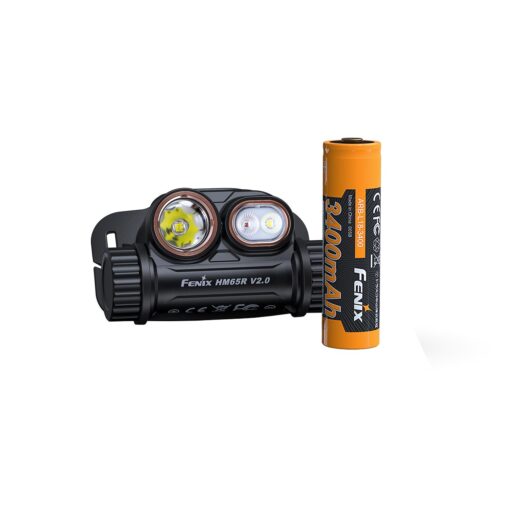 KT Services - Fenix - Headlamp HM65R V2.0, Black